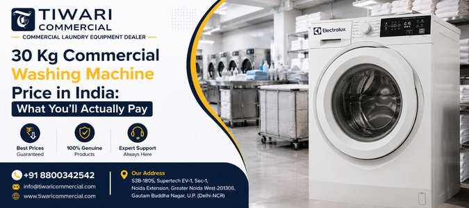 30 Kg Commercial Washing Machine Price in India: What You will Actually Pay