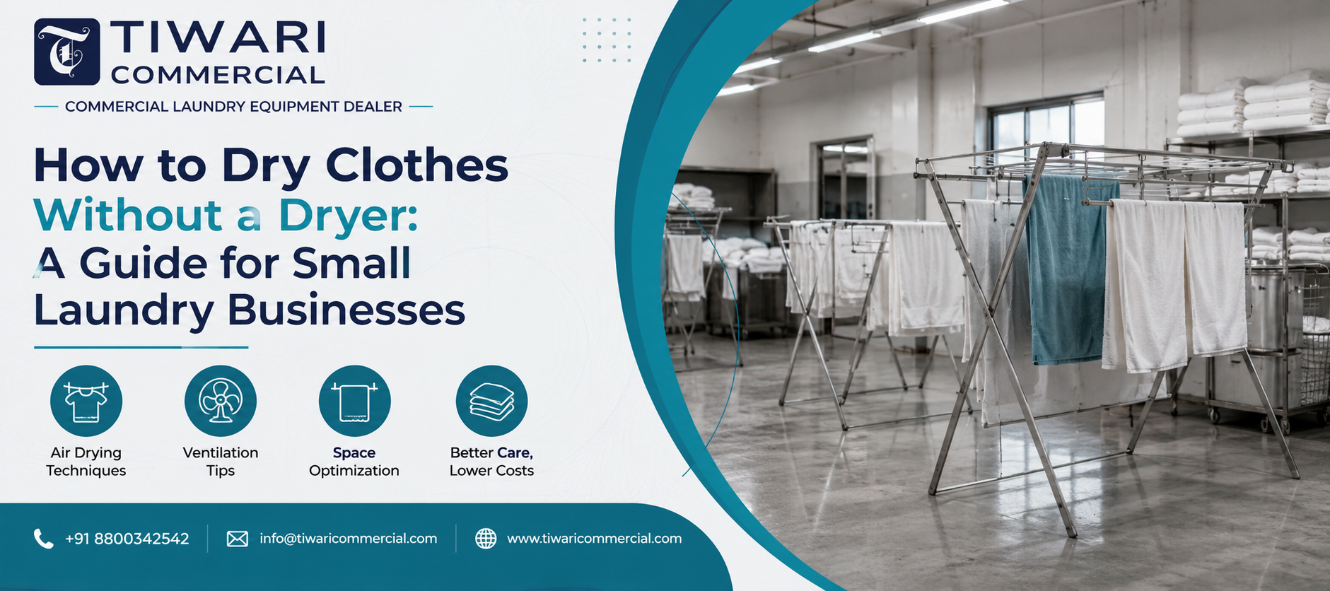 How to Dry Clothes Without a Dryer: A Guide for Small Laundry Businesses